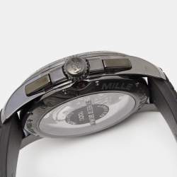 Chopard Black DL Coated Stainless Steel Rubber Mille Miglia GT XL 168459-3022 Men's Wristwatch 44 mm