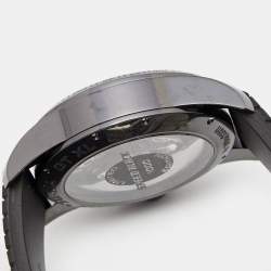 Chopard Black DL Coated Stainless Steel Rubber Mille Miglia GT XL 168459-3022 Men's Wristwatch 44 mm