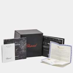 Chopard Silver Stainless Steel Alligator Mille Miglia Jacky Ickx Limited Edition 168998-3002 Men's Wristwatch 42 mm