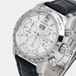 Chopard Silver Stainless Steel Alligator Mille Miglia Jacky Ickx Limited Edition 168998-3002 Men's Wristwatch 42 mm