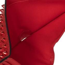 Christian Louboutin Red Spike Leather Paros Wallet