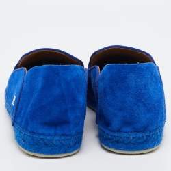 Christian Louboutin Blue Suede Espadon Espadrilles Size 42 