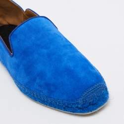 Christian Louboutin Blue Suede Espadon Espadrilles Size 42 