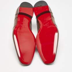 Christian Louboutin Brown Leather My Amor W Oxfords Size 42