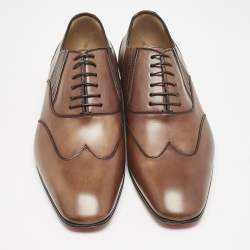 Christian Louboutin Brown Leather My Amor W Oxfords Size 42