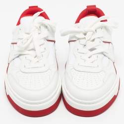 مملوكة مسبقًا حذاء رياضي كريستيان لوبوتان برقبة منخفضة أسترو لوبي سترس سويدي رمادي مقاس 41.5