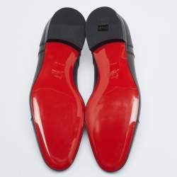 Christian Louboutin Dark Brown Surcity Minigraine Derby Size 43