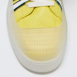 Christian Louboutin Multicolor Leather and Rubber Vida Viva Sneakers Size 43.5