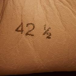 مملوكة مسبقًا Christian Louboutin Green Satin Louis Junior Strass Low Top Sneakers Size 42.5