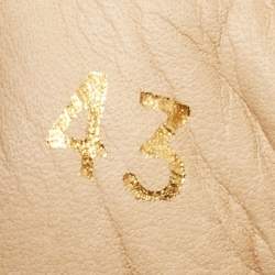 Pre Owned Christian Louboutin Black Python Louis Orlato Sneakers Size 43