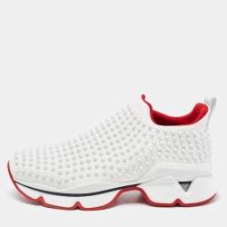 Christian Louboutin Spike Sock Red Sole Sneakers