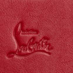 Pre Owned Christian Louboutin Blue Leather Cris Spike iPad Case