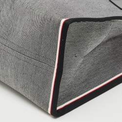 Christian Louboutin Grey Canvas Large Nastroloubi Tote