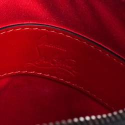 مملوكة مسبقًا Christian Louboutin Black Leather Studded Benech Reporter Crossbody Bag