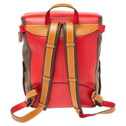 Christian Louboutin Multicolor Leather Spiked Apoloubi Backpack