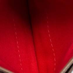 Christian Louboutin Beige Leather Spiked Card Holder