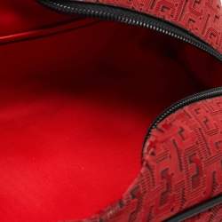 Christian Louboutin Red Rubber Blaster Toilerty Pouch