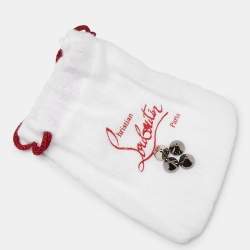 مملوكة مسبقًا Christian Louboutin Brown Leather Lou Spikes High Top Sneakers Size 43.5