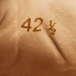 Pre Owned Christian Louboutin Multicolor Suede and Leather Louis Spikes Sneakers Size 42.5