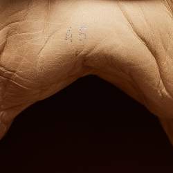 Pre Owned Christian Louboutin Blue Suede Rantus Orlato High Top Sneakers Size 45