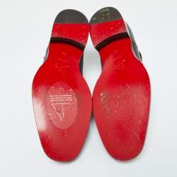 Pre Owned Christian Louboutin Brown Leather Loafers & Moccasins 39