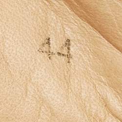 Pre Owned Christian Louboutin Green Leather Louis Spikes High Top Sneakers Size 44