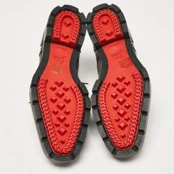 Christian Louboutin Black Leather Simon Derby Size 41.5