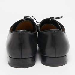 Christian Louboutin Black Leather Lafitte Oxfords Size 44