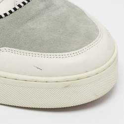 Christian Louboutin Multicolor Leather and Fabric Aurelien Sneakers Size 45