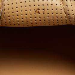 Pre Owned Christian Louboutin Blue Denim F.A.V Fique A Vontade Sneakers Size 41