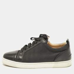 Christian Louboutin Black Suede Vieira 2 Sneakers Size 42 Christian Louboutin Black Suede Vieira 2 Sneakers Size 42