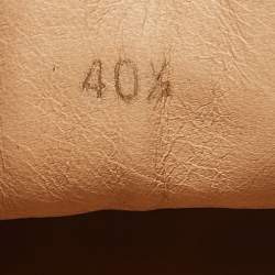 Pre Owned Christian Louboutin Black Suede Pik N Luck Slip On Sneakers Size 40.5