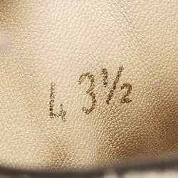 Christian Louboutin Brown Python Embossed Leather Louis High Top Sneakers Size 43.5