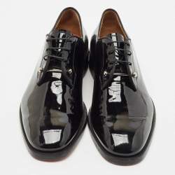 Christian Louboutin Black Patent Leather Chambeliss Derby Size 41