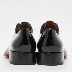 Christian Louboutin Black Patent Leather Chambeliss Derby Size 41