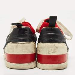 Christian Louboutin Multicolor Fabric and Leather Aurelien Sneakers Size 45