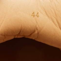 Pre Owned Christian Louboutin Black Leather and Suede Lou Oui Sneakers Size 44