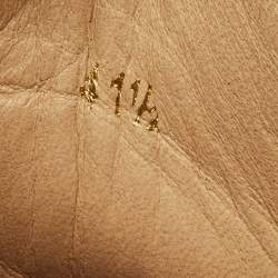 Pre Owned Christian Louboutin Blue Leather Louis High Top Sneakers Size 41.5