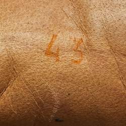 Pre Owned Christian Louboutin Iridescent Patent Leather Louis Junior High Top Sneakers Size 43              