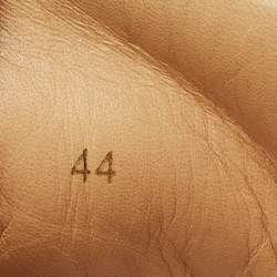 Pre Owned Christian Louboutin Iridescent PVC Louis Junior Spikes Low Top Sneakers Size 44