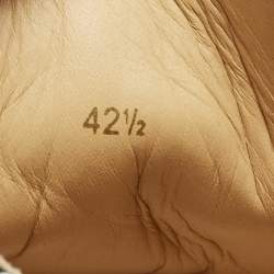 Pre Owned Christian Louboutin Multicolor Leather and Patent Leather Lou Pik Pik Orlato High Top Sneakers Size 42.5