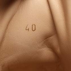 Pre Owned Christian Louboutin Purple Suede High Top Sneakers Size 40