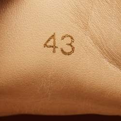 مملوكة مسبقًا حذاء رياضي كريستيان لوبوتان لويس جونيور سبايك جلد أسود مقاس 39