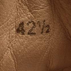 Pre Owned Christian Louboutin Louis Spikes Size 42.5 Black Patent Leather High Top Sneakers