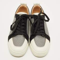 مملوكة مسبقًا Christian Louboutin Rantulow Size 43 Multicolor Leather and Lurex Fabric Low Top Sneakers