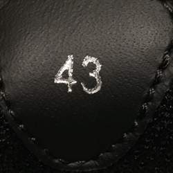 مملوكة مسبقًا Christian Louboutin Seavaste 2 Size 43 Black Canvas and Leather Lace Up Sneakers