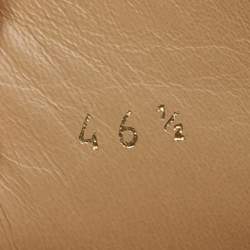 Pre Owned حذاء كريستيان لوبوتان باكيبو قماش شامواه بيج منخفض مقاس 46.5