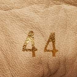 مملوكة مسبقًا حذاء رياضي سبايك كريستيان لوبوتان قماش أزرق مربعات دانديليون سهل الارتداء مقاس 41