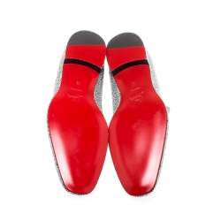 Christian Louboutin Swarovski Dandelion Strass Loafers Size 42