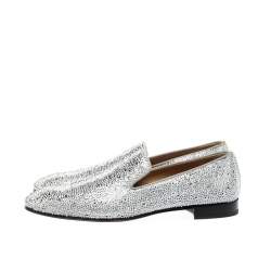 Christian Louboutin Swarovski Dandelion Strass Loafers Size 42